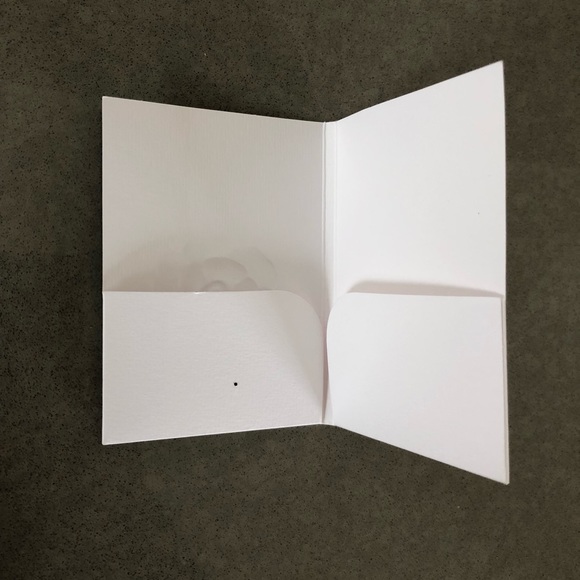 CHANEL Camellia Embossed Paper Card Holder - Picture 3 of 3